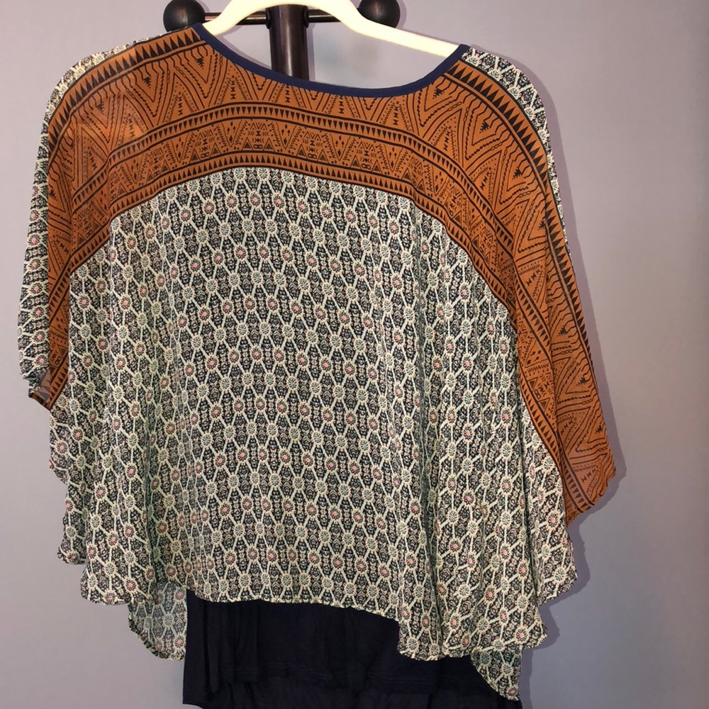 Multi colored top